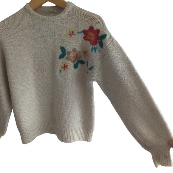 Zara Fancy Collection Floral  Sweater - Picture 4 of 4